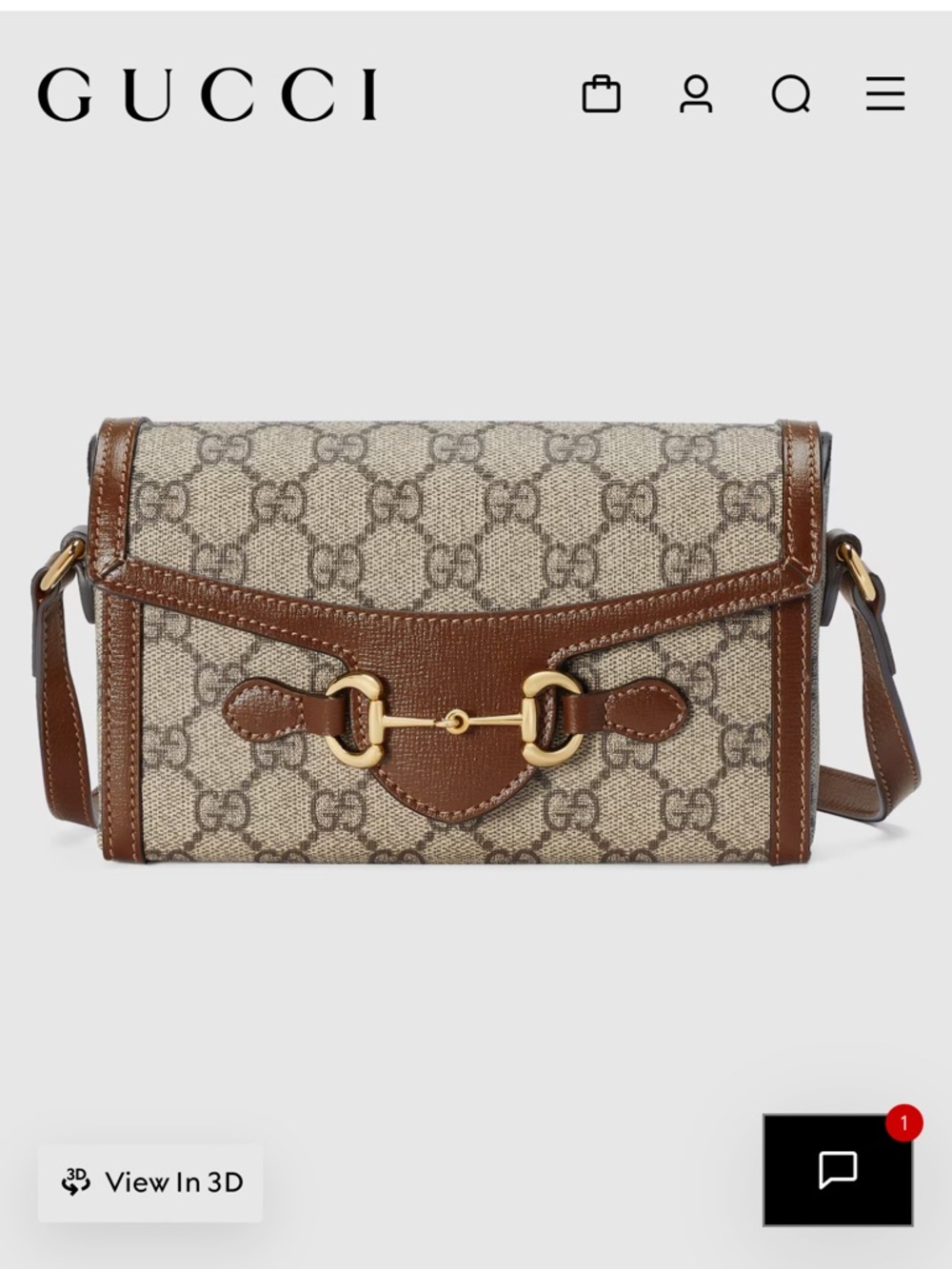 Gucci Horsebit 1955 Mini Bag